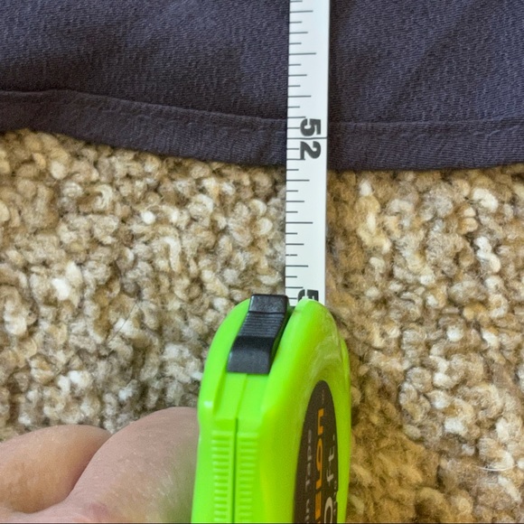 LOGO by Lori Goldstein Gray and Navy High Low Dress - Picture 3 of 10